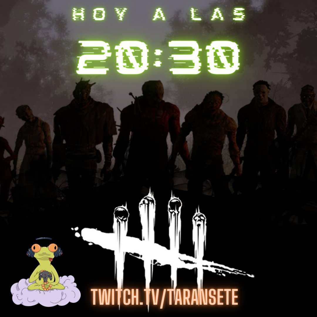 trnvigo's tweet photo. DBD-amos?  Nos vemos esta tarde a las 20:30 para survilear en: https://t.co/j1hRVJq3rx ¡Atrévete a perdertelo! https://t.co/j8EHT5THFJ