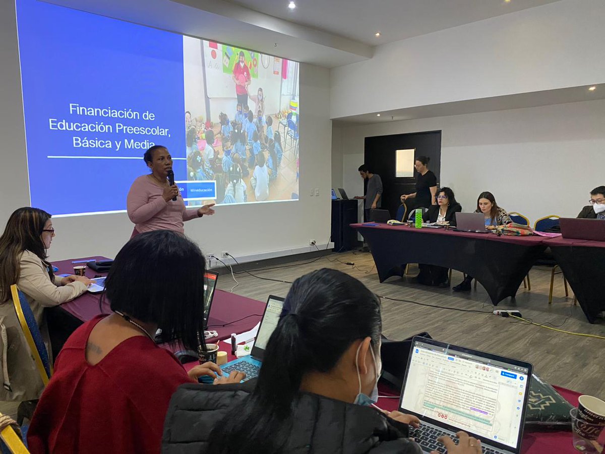 MPCindigena's tweet photo. 🗣| #InformativoMPC

A esta hora se desarrolla la Mesa Técnica en el marco de la etapa de la Preconsulta del PND 2022-2026 de manera conjunta con @Mineducacion , @DNP_Colombia, Comisiones Temáticas de la MPC y Organizaciones del Movimiento Indígena.

🤝🏼| #PlanNacionalDeDesarrollo https://t.co/JSfcjLLej5
