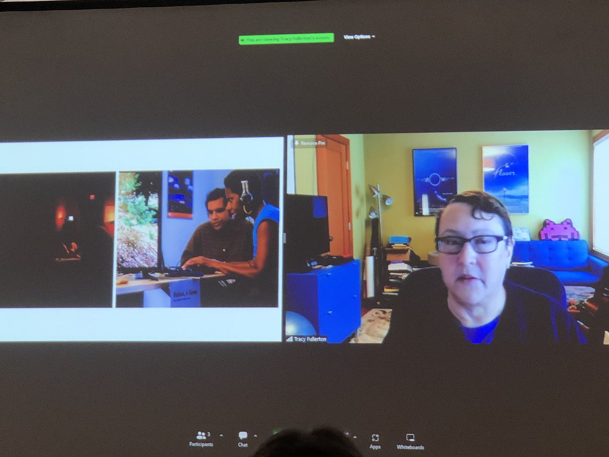 <a href="/kinojabber/">Tracy Fullerton</a> talks about how the team designed a specific exhibit mode for #WaldenTheGame when it began to get showed at events and as an installation . #Curator #PlayfulCulture