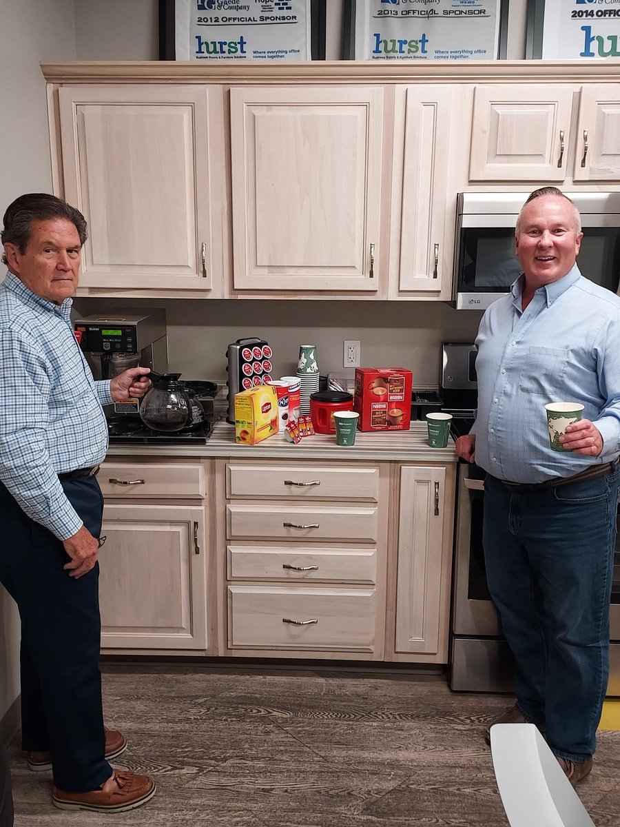 HurstOfficeSup's tweet image. We are stocked up to celebrate this year's #NationalCoffeeDay! Cheers!  @Folgers @GreenMtnCoffee