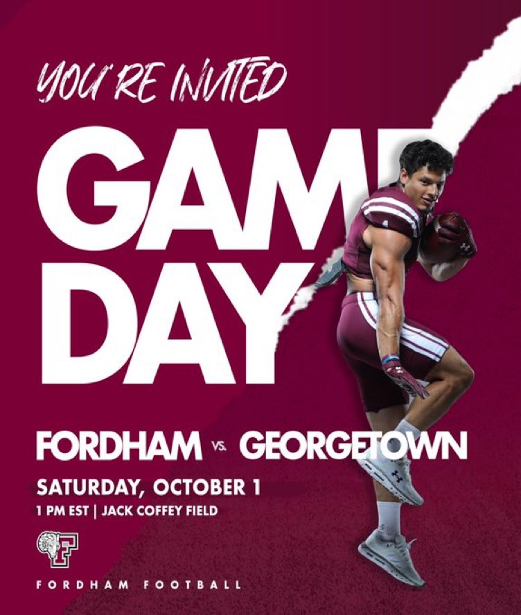Thank you Fordham for the game day invite. Excited to see the campus and the team play! <a href="/CoachJayBanks/">Jalen Banks</a> <a href="/CVHS_Football/">Cumberland Valley Football</a> <a href="/coachoswalt/">J Oswalt</a>