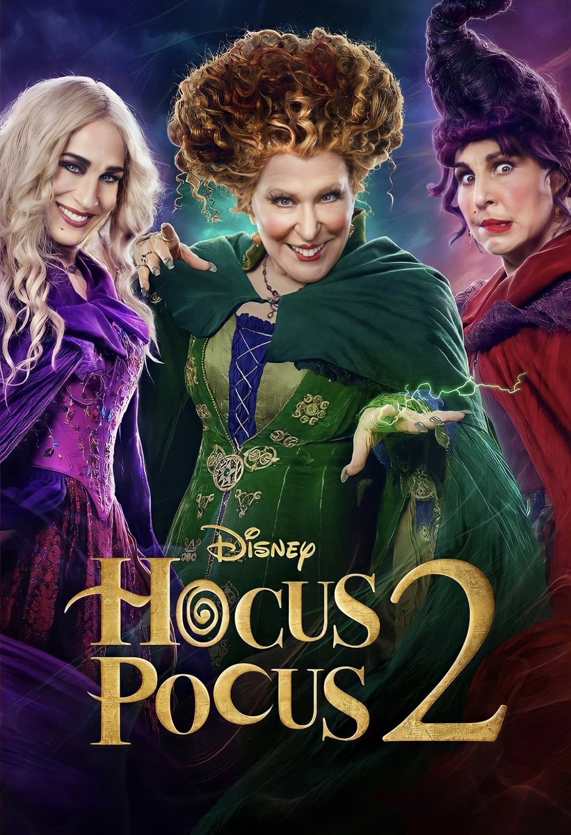 Hocus Pocus 2 releases TOMORROW! 🎃🧹🔮🖤