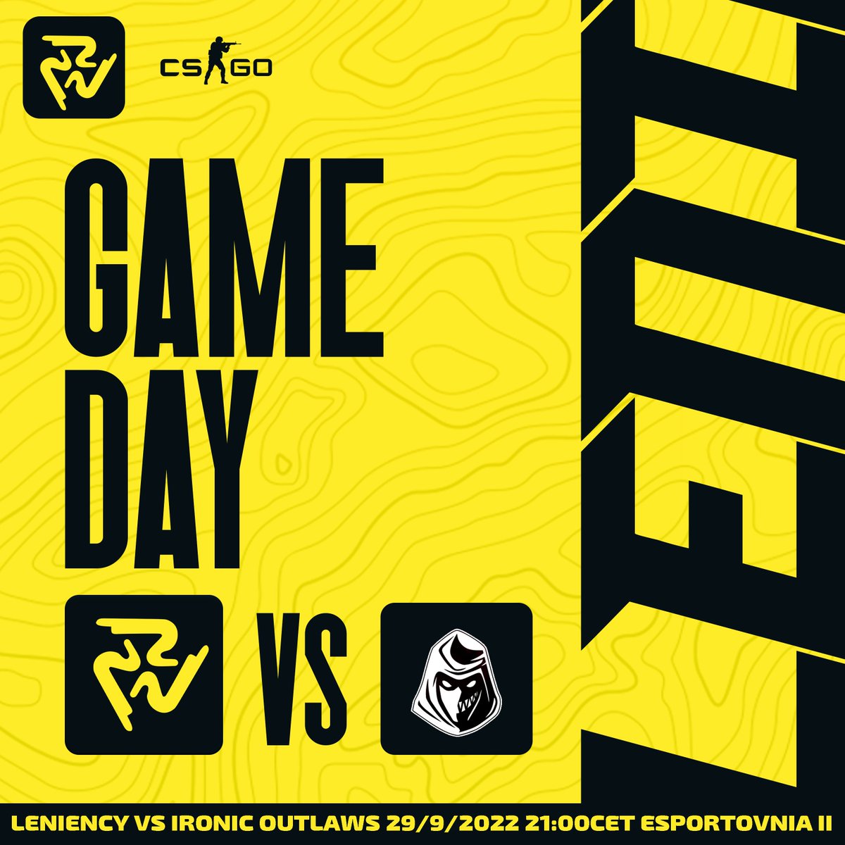 Leniencygg's tweet photo. Today we're playing against @IronicOutlaws at 21:00 in ESPORTOVNIA II
GL HF 

📺 https://t.co/wRW7iDRQ1g https://t.co/7KUaTsLgMw