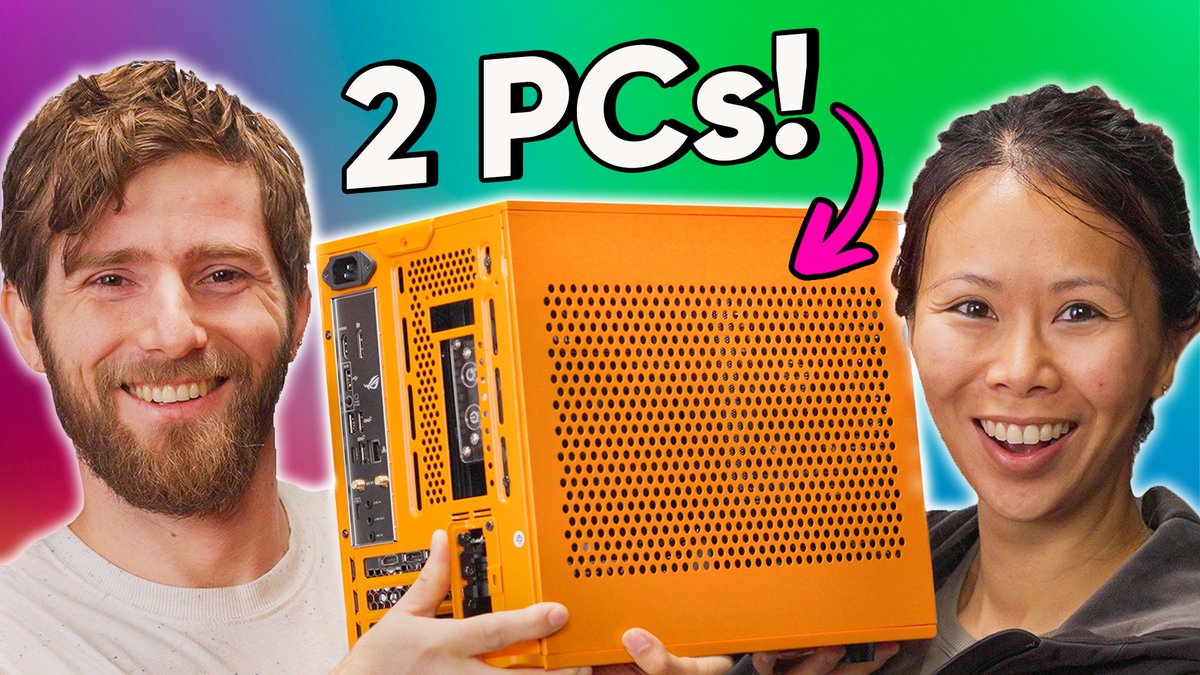 NEW VIDEO!: We managed to put TWO full PCs in ONE small form factor case and it's awesome! youtu.be/6iKiZymxDD8