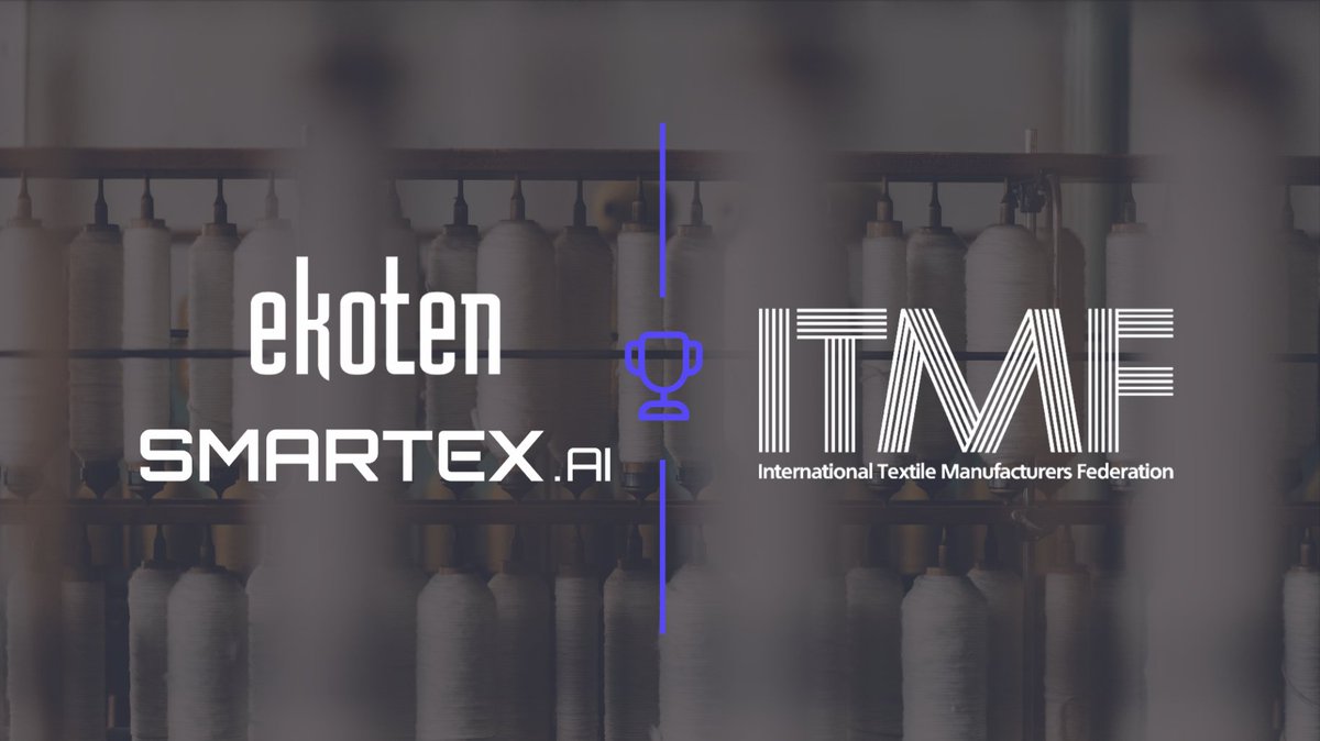Smartex_AI's tweet photo. We are more than thrilled to have won the #ITMF International Cooperation Award 2022 alongside @ekotenfabrics 🏆
Congrats to all of the other winning companies!! 🚀🌐https://t.co/dDRBwuaxTO
#AdvancingTextiles https://t.co/F9LWG7tQxS