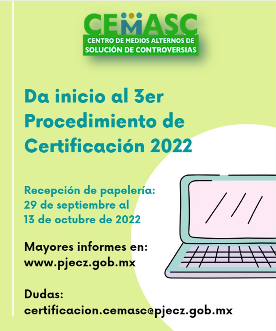 CentroMASC's tweet photo. #cemasc 
#certificación https://t.co/9mMzYpGRPV