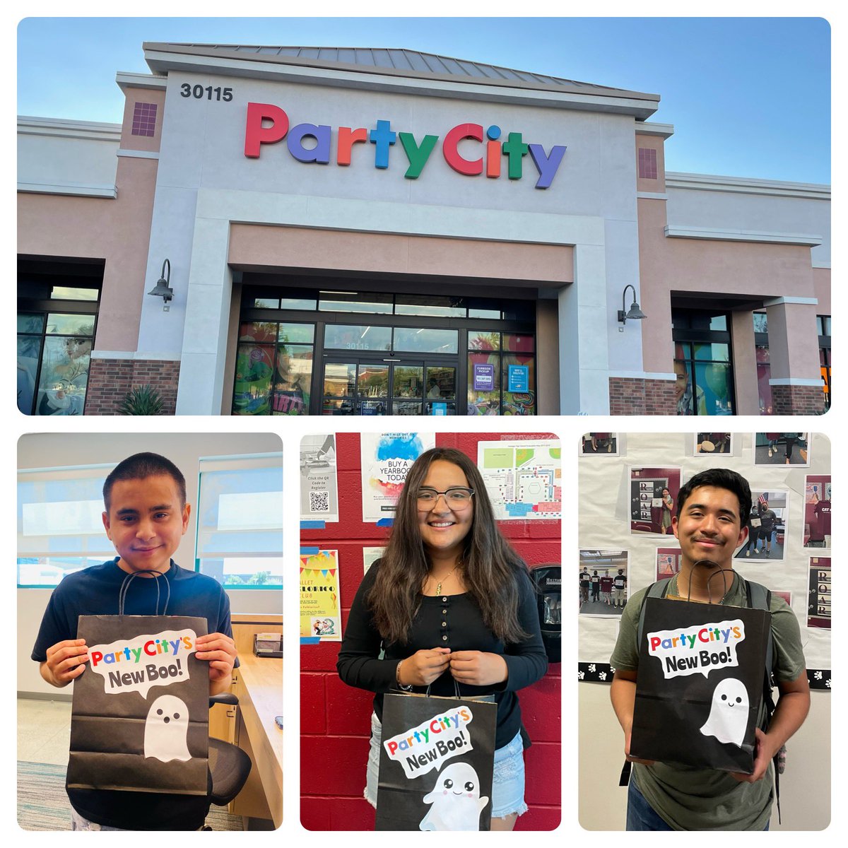 Ale_On_The_Go's tweet photo. So excited to announce that @puhsd has partnered up with Party City in Menifee to give our students work experience! #workbasedlearning #realworldexperience #workability https://t.co/N0zkqNmhsU