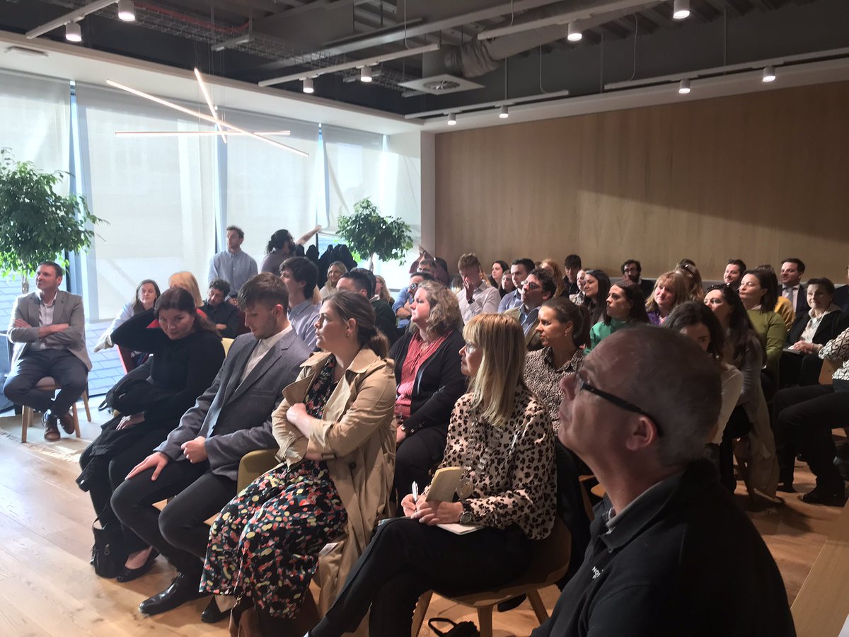 IPICork's tweet photo. Great turnout this evening at No 1 Horgan’s Quay for the first IPI Cork Branch event post covid @IrishPlanInst https://t.co/KJTEXhzYAO