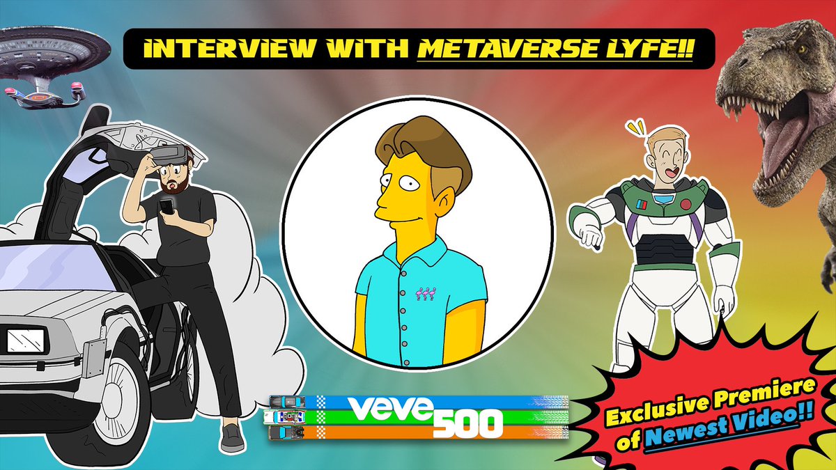 Comics & Crypto (@comicsandcrypto) on Twitter photo NOW PLAYING! The World Premiere of <a href="/MetaverseLyfe/">MetaVerse Lyfe</a>โs new <a href="/veve_official/">VeVe | Digital Collectibles</a> video โVeVe Smash!" + interview discussing his film background, creative process, & the future of AR!
m.youtube.com/watch?v=0BRGZTโฆ NOW PLAYING! The World Premiere of <a href="/MetaverseLyfe/">MetaVerse Lyfe</a>โs new <a href="/veve_official/">VeVe | Digital Collectibles</a> video โVeVe Smash!" + interview discussing his film background, creative process, & the future of AR!
m.youtube.com/watch?v=0BRGZTโฆ