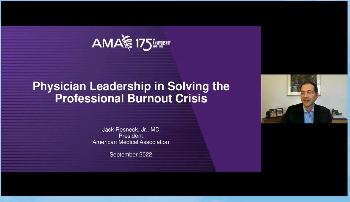 CoherenceMed's tweet photo. LIVE!!
Come ask @AmerMedicalAssn Board President about physician mental health and health equity.

https://t.co/n8uLd140V9

#sharpindex #Physicians #mentalhealth https://t.co/LVuKa3aBDN