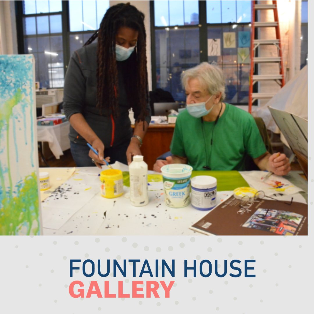 SozoseiFdn's tweet photo. Today we honor @fountainhouse, a national organization serving people with serious mental illness. The Foundation supports @FountainGallery, a space for participants to display and sell their art, develop their artistic practice, foster recovery, and gain financial independence. https://t.co/o0id33J9FN