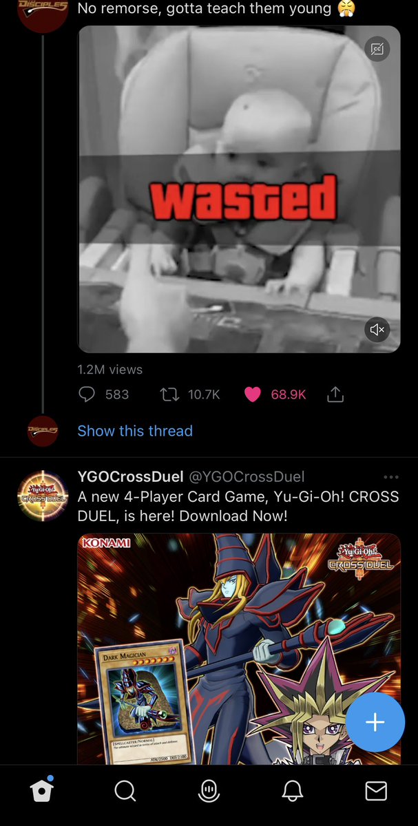 WTRLVL's tweet photo. @TheDisciplesTCG Perfectly time ad🤣🤣🤣 https://t.co/ydGVvV0uvx