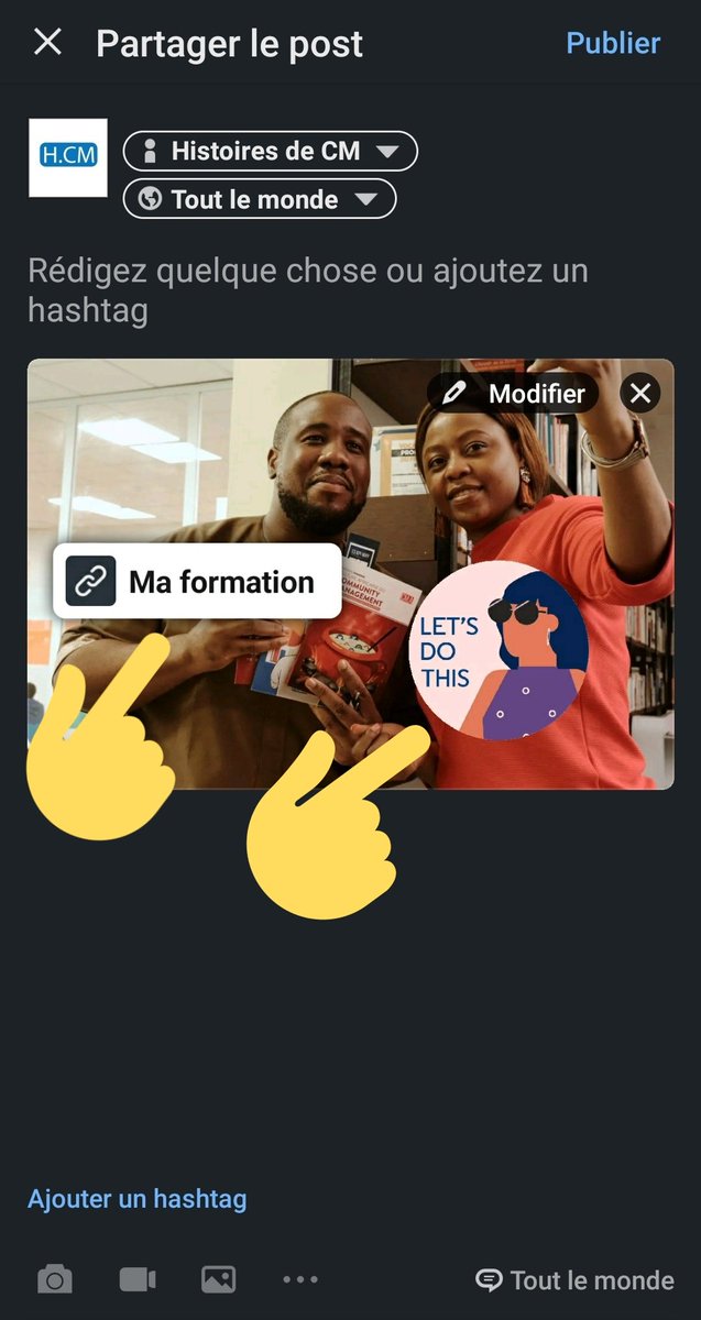 chedjoukm's tweet photo. LinkedIn ajoute les stickers pour les publications sur vos pages.
#SocialMediaCook https://t.co/0regRqeZj1