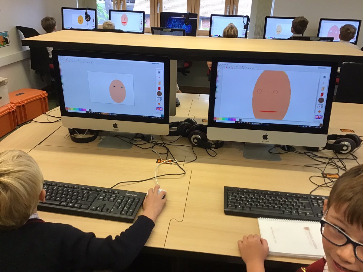 It’s like looking in a mirror! <a href="/MoulsfordYear3/">MoulsfordYear3</a> create their self portraits <a href="/MoulsfordArt/">Moulsford Art</a>