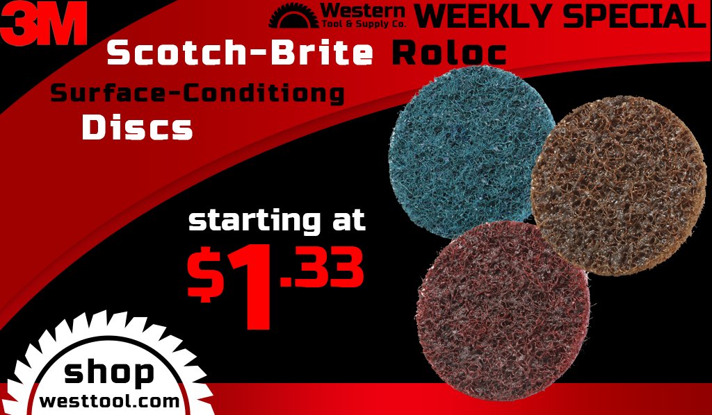 3M Surface Conditioning Disc Sale: westtool.com/content/page/3…