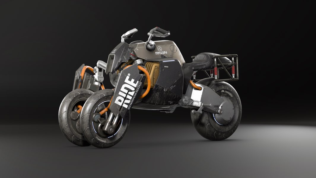 IronFist1995's tweet photo. @elonmusk any chance you could collaborate with @HIDEO_KOJIMA_EN 
and create a real life Cicada MC 2000 Truck or a Reverse Trike from Death Stranding?
that would be RAD https://t.co/vpHSI5ndG4