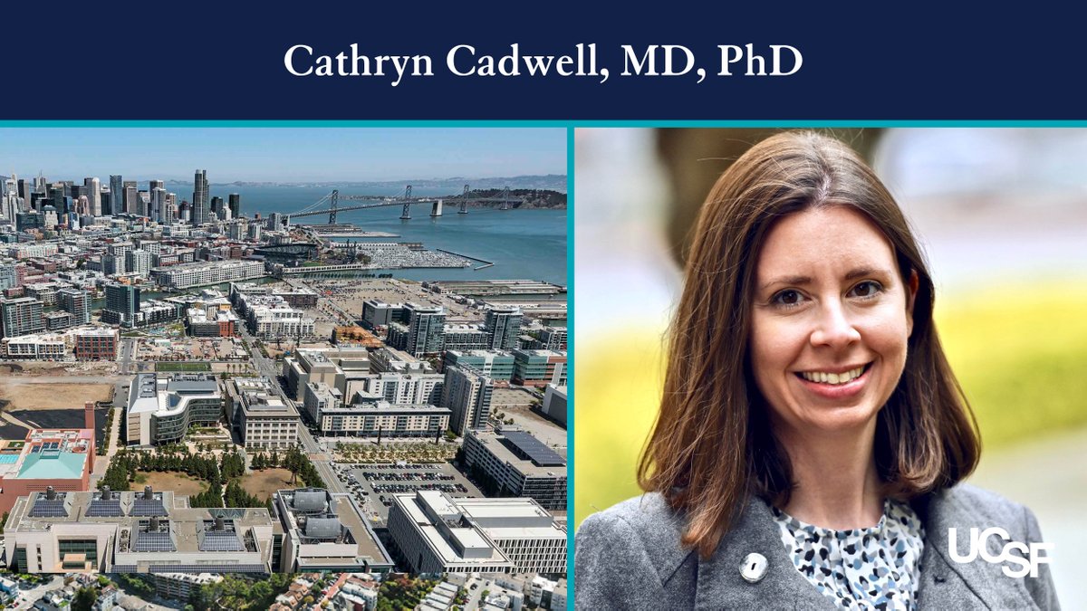 Please join us in welcoming Cathryn Cadwell, MD, PhD to our faculty! Her research will focus on developing a cellular and circuit-level understanding of human cortical areas in health and disease. cadwelllab.ucsf.edu @crcadwell #UCSFWeill