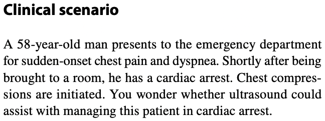 CJEM (@cjemonline) on Twitter photo Just the facts: point-of-care ultrasound in cardiac arrest <a href="/MGottliebMD/">Michael Gottlieb</a> <a href="/doctsundaram/">Tina Sundaram</a> <a href="/PaulAtkinsonEM/">Paul Atkinson</a> @OlszynskiP rdcu.be/cWBqW What uses are there for POCUS in the case below? Find out in the excellent Just the Facts article! #POCUS #EmergencyMedicine Just the facts: point-of-care ultrasound in cardiac arrest <a href="/MGottliebMD/">Michael Gottlieb</a> <a href="/doctsundaram/">Tina Sundaram</a> <a href="/PaulAtkinsonEM/">Paul Atkinson</a> @OlszynskiP rdcu.be/cWBqW What uses are there for POCUS in the case below? Find out in the excellent Just the Facts article! #POCUS #EmergencyMedicine