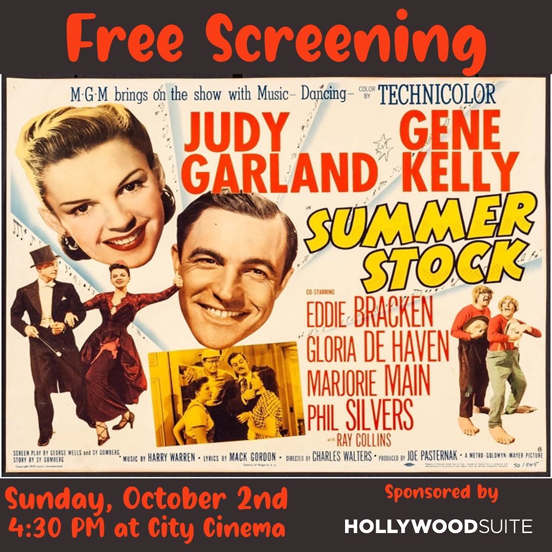 Thanks to the <a href="/hollywoodsuite/">Hollywood Suite</a>, we are able to make Sunday's classics a free one to give a chance to take our mind off for 2 hours during this tough week. Tickets online (bit.ly/3SFpxgL) or at the door

#charlottetown #pei <a href="/CharlottetownPE/">Discover Charlottetown</a> <a href="/Downtown_Chtown/">Downtown Ch'town,PEI</a> <a href="/ChtownPE/">City of Charlottetown, PE</a>