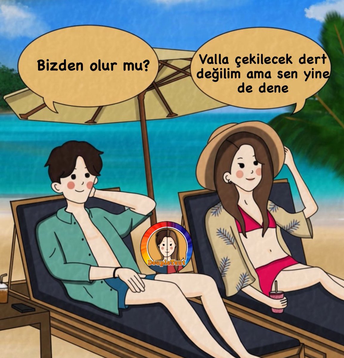 Bir Kadın bir Erkek (@doupletext) on Twitter photo 