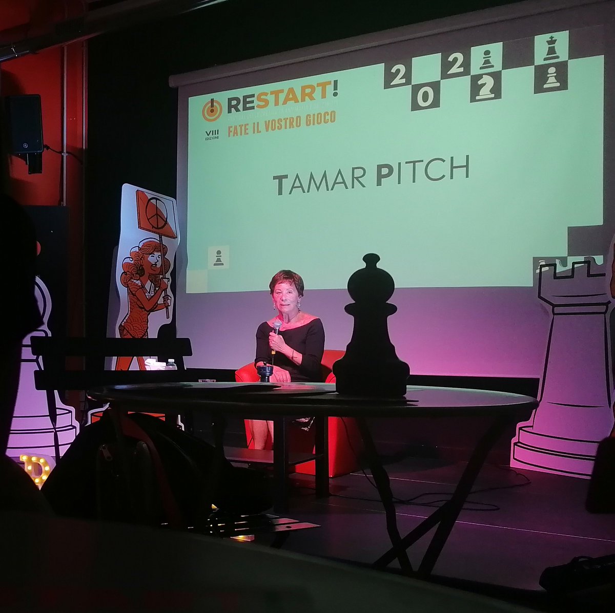 #TamarPitch: "Oggi c'è un forte richiamo alla femminilità come maternità che pone una questione molto controversa. Le conseguenze per la libertà delle donne sono molto pesanti. Rischio è che nucleo rivoluzionario del femminismo venga depotenziato"

#RestartFest2022. Iniziato!