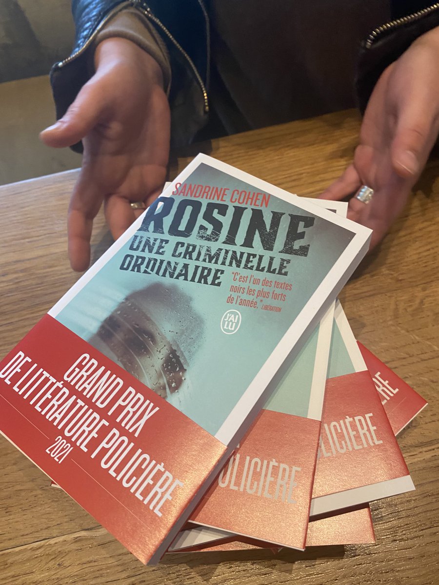À lire absolument le dernier livre de Sandrine Cohen une amie chère et incroyablement talentueuse! #sandrinecohen #grandprixdelitteraturepoliciere