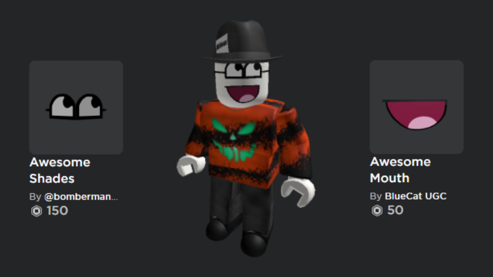 Roblox UGC Epic Face, Buy ASAP 