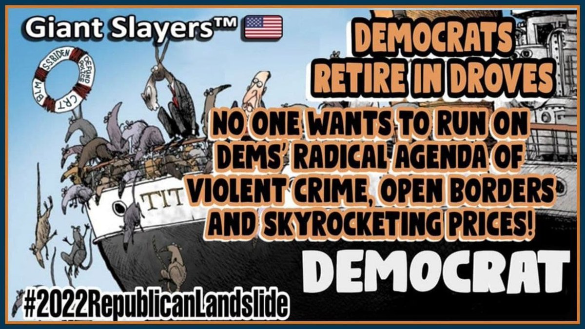 Route66Historic's tweet photo. If Democrats don't retire, vote 'em out! #VoteThemAllOut2022 #VoteDemocratsOut
No more insanity, no more #BuildBackBroken. https://t.co/WKbIL8wcoN