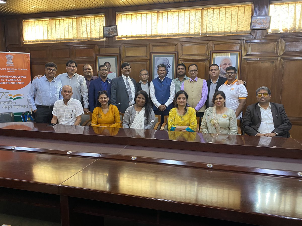 cgi_lagos's tweet photo. Today met with office bearers of SABHA,  Indian Women Association and discussed community affairs. https://t.co/mI10SXfoeS