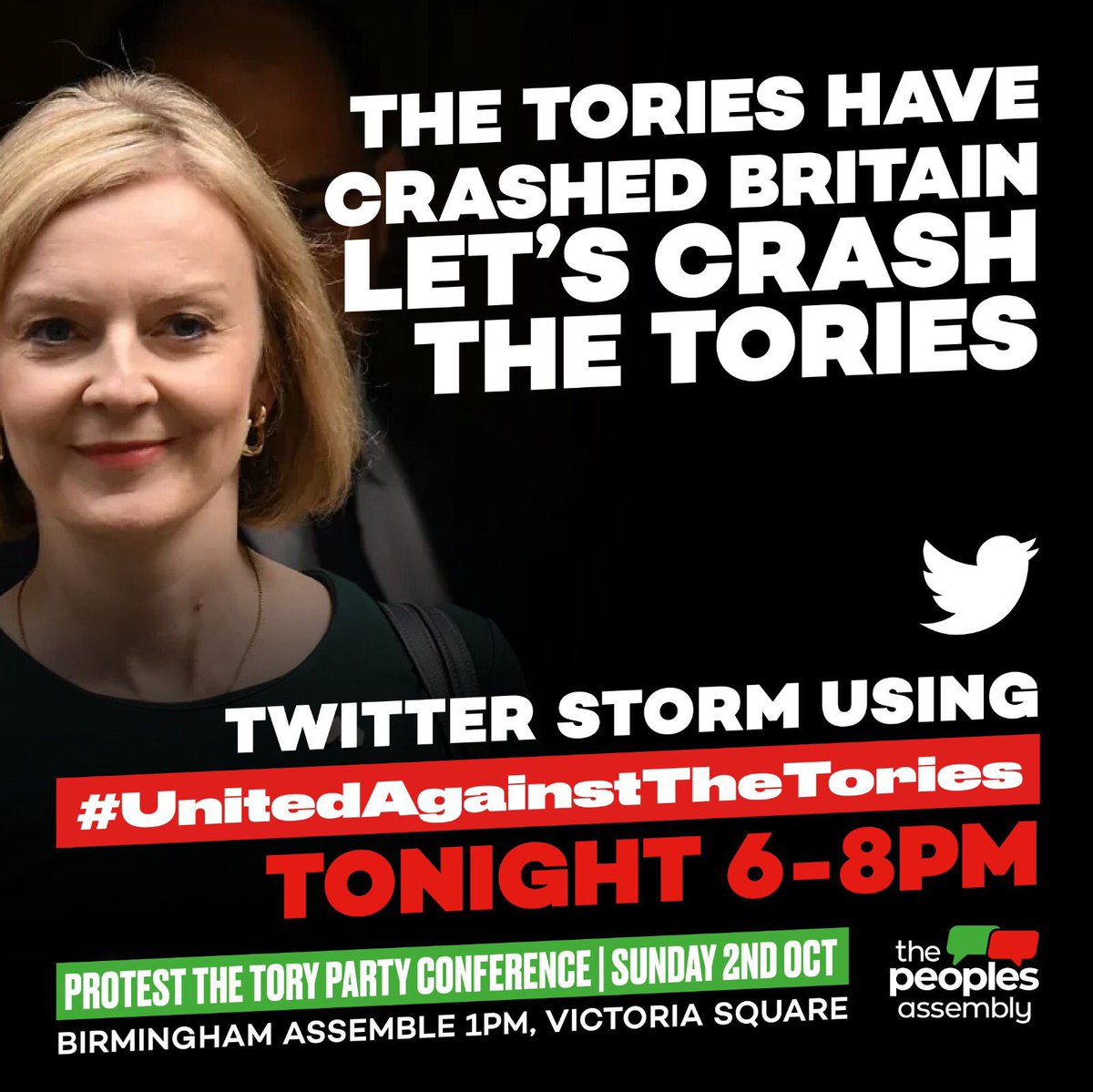 Economists are warning that the Government may have to cut public spending so significantly in the wake of the mini-Budget crisis.

This could threaten the existence of the NHS as a free service.

We must stand #UnitedAgainstTheTories mismanagement of the economy.