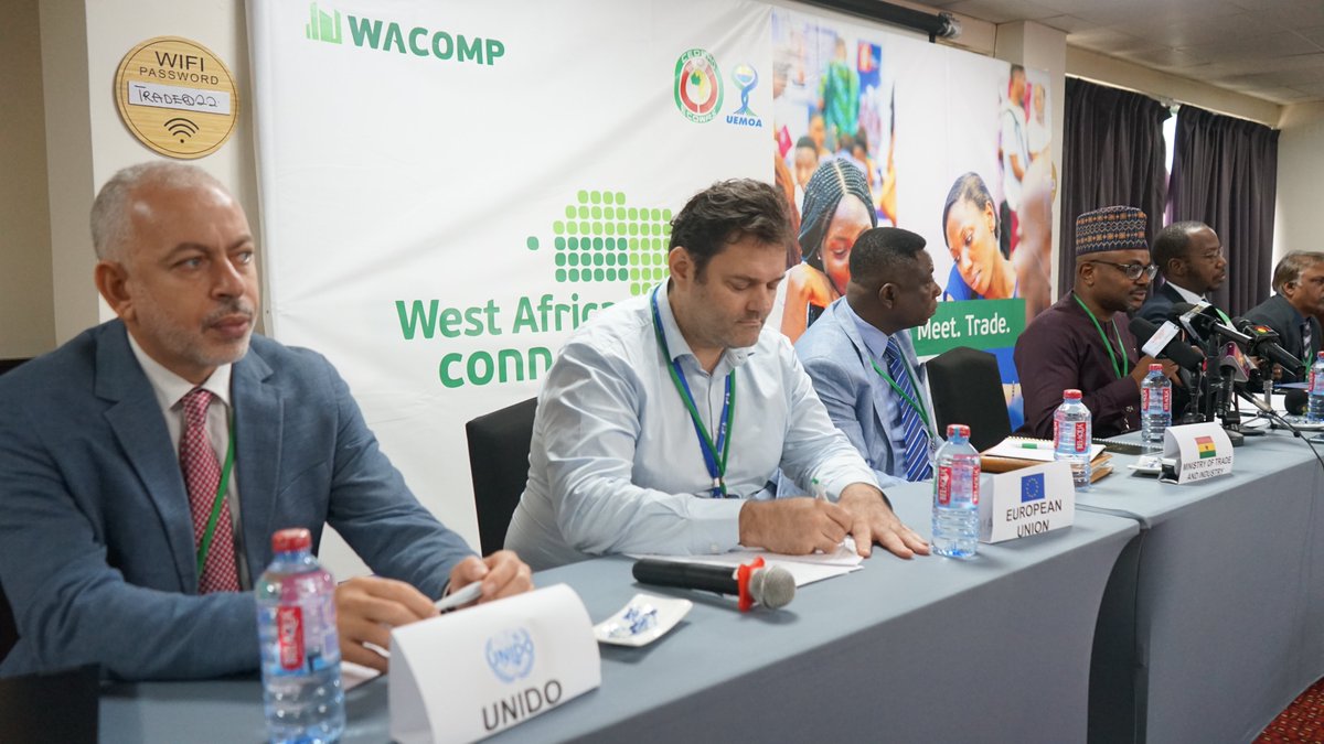 wacqip's tweet photo. “West Africa Connect”: a platform to promote #Mango, #Cassava and #ICT value chains 
After a successful edition in 2021, “#WestAfricaConnect” was back with a second regional #B2B networking event that took place on September 20 and 21, 2022 in Accra 🇬🇭,https://t.co/Nj4gYAvLnr https://t.co/I3uH3kbGTd