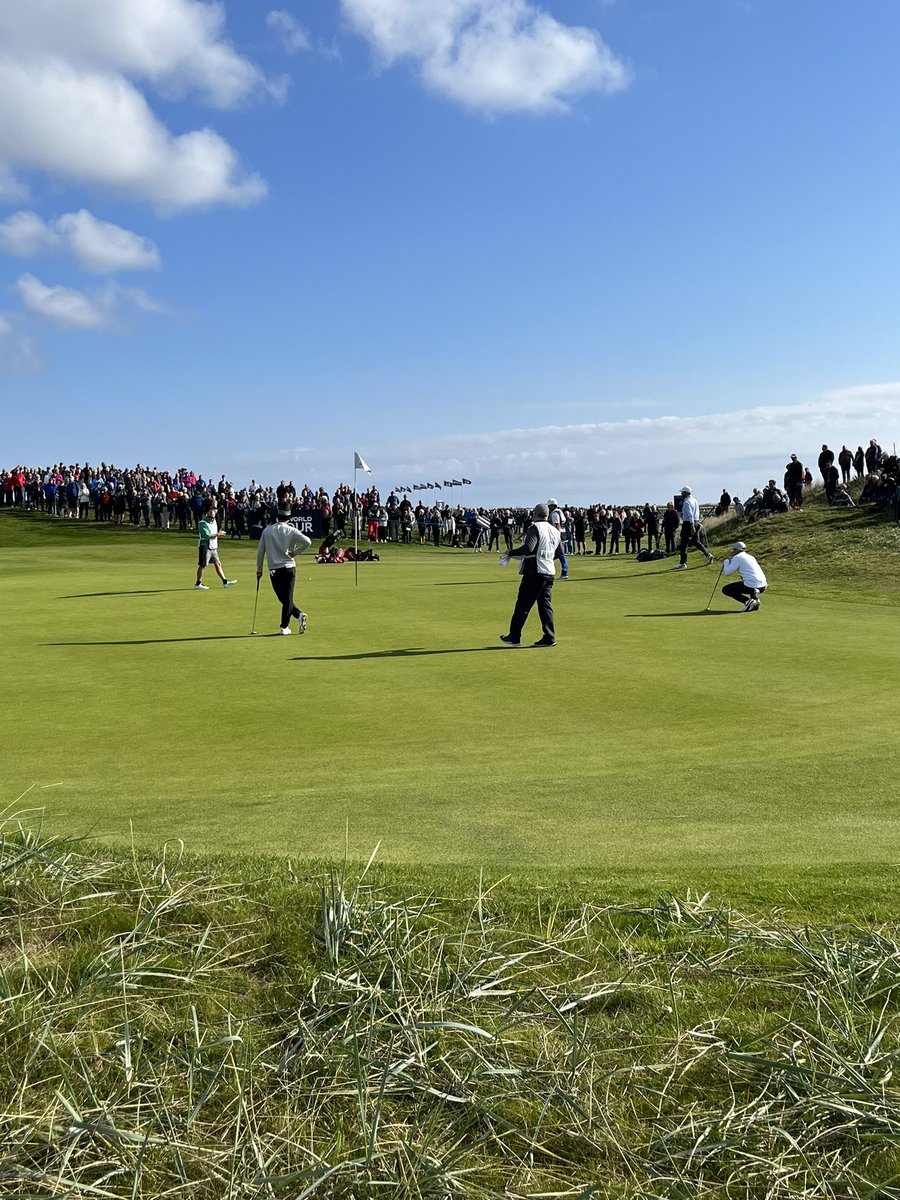 Rcrawf_23's tweet photo. Mint day at the @dunhilllinks with big dec. #scorcha https://t.co/8hr6cmXVRz