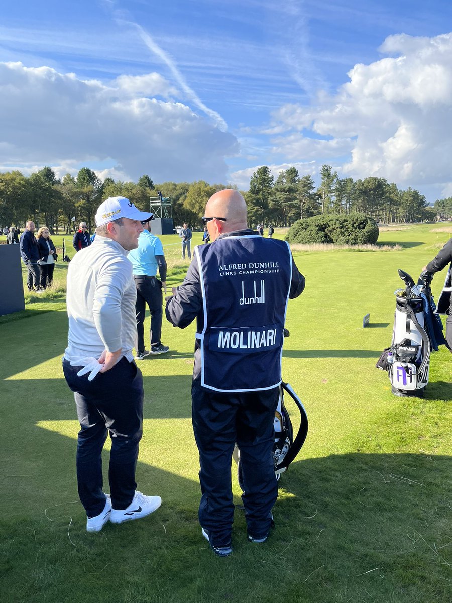 Rcrawf_23's tweet photo. Mint day at the @dunhilllinks with big dec. #scorcha https://t.co/8hr6cmXVRz