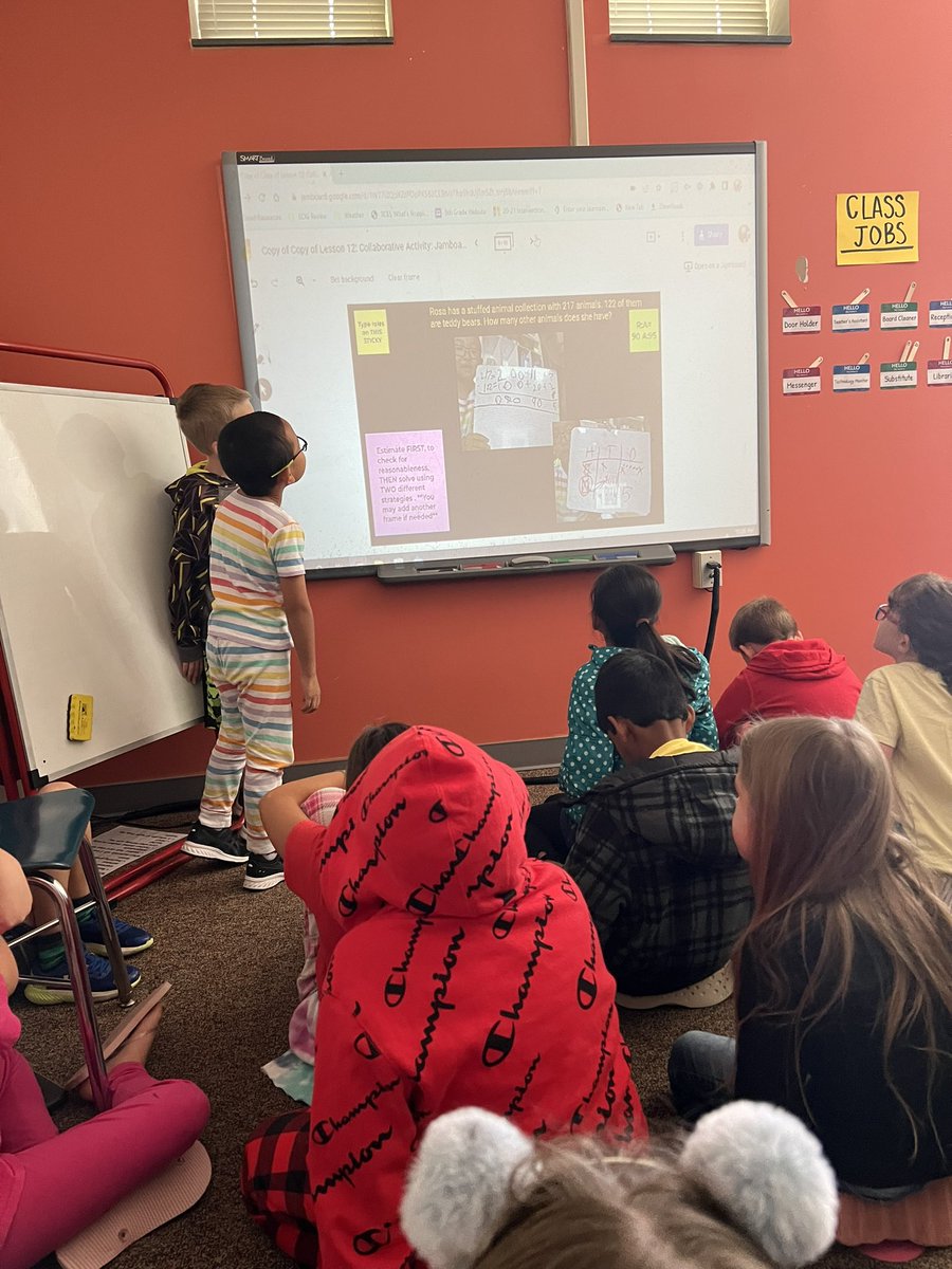 Becoming an expert on a problem and then teaching the class how to solve. These treefrogs had so much fun becoming the teachers for the day. Impressed by their bravery and teamwork! <a href="/TurnerCreekES/">Turner Creek Elementary</a> <a href="/PosProject/">The Positivity Project</a>