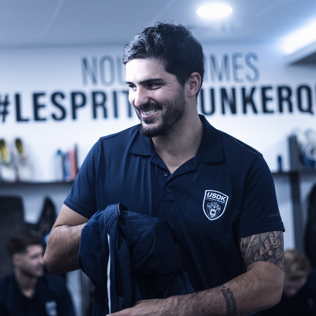 USDKDunkerque's tweet photo. [#DUNTOU] Dans 50 minutes sur Handball TV ! 🔵⚫️ https://t.co/WqXDXYP3W0