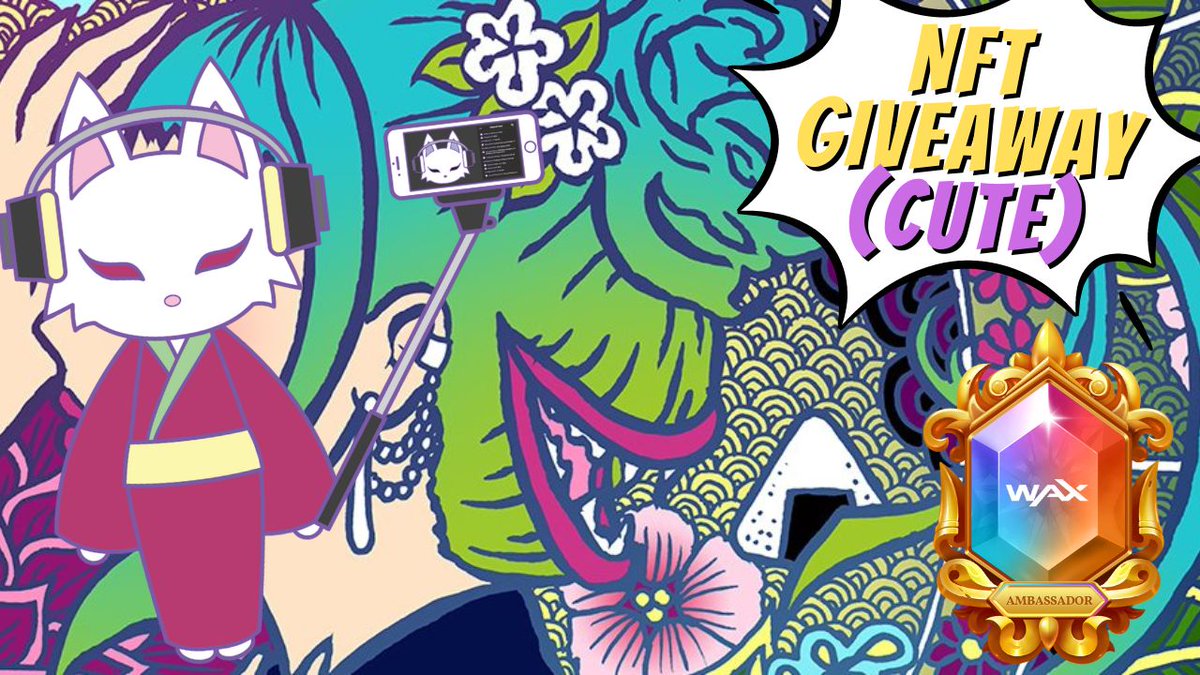 🎉5 #NFTs #GIVEAWAY 🥳

En partenariat avec l'artiste Californienne Priscilla Wilson😍🙏

Info: valorandvellum.com

 1⃣Follow <a href="/valorandvellum/">Priscilla Wilson 🔜 WonderCon F-13</a> &amp; <a href="/MonsieuRabbit/">MonsieuRabbit</a>

 2⃣RT + #WAX adress👇

⏰48H

#NFT #NFTCommunity #NFTGame #NFTGiveaways  #Giveaways <a href="/WAX_io/">WAX</a> #WAXP