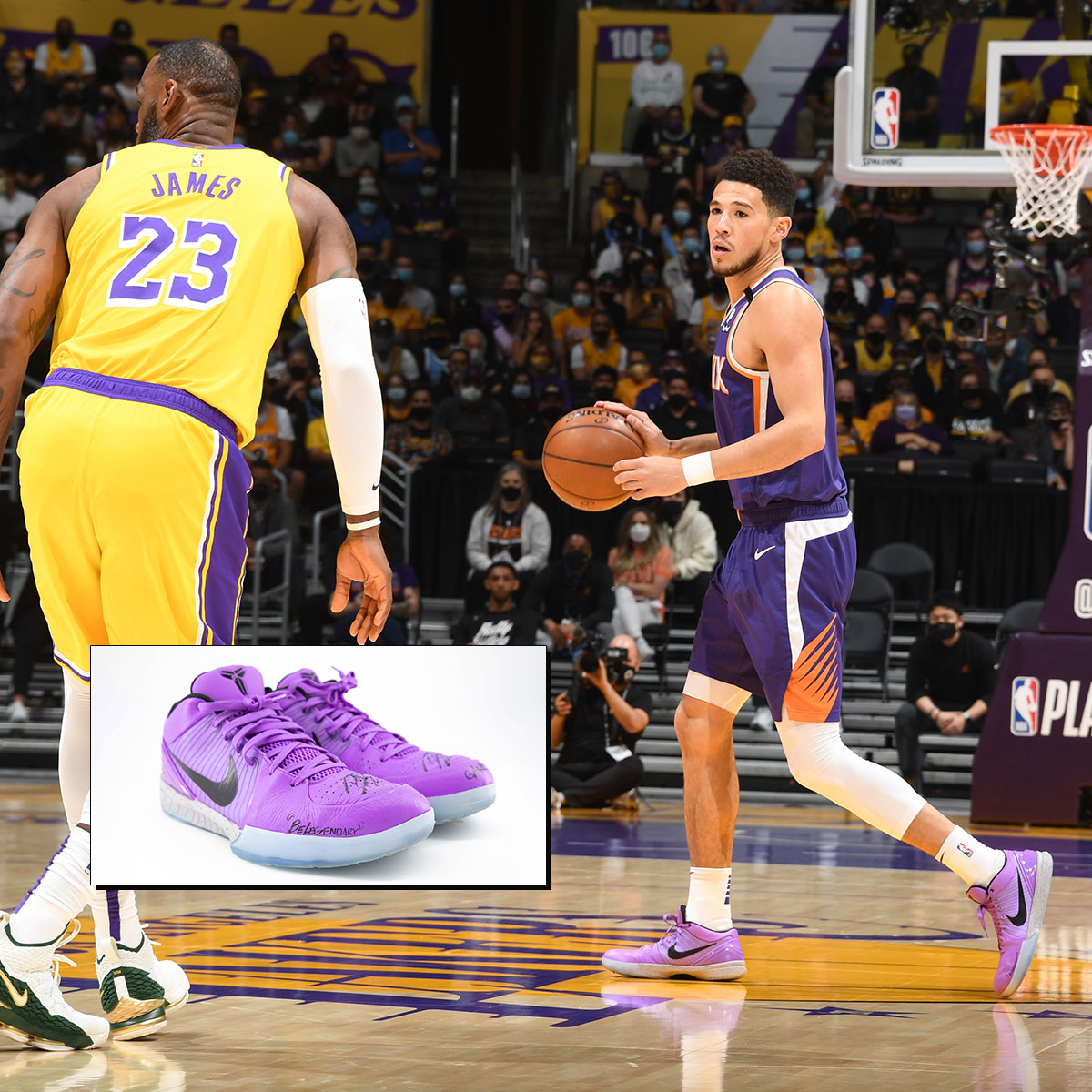 DefinitiveAuth1's tweet photo. AUCTION ENDS TODAY for the @DevinBook
 Nike Kobe 4 Protros supporting @mambamambacitasports the Mamba &amp; Mambacita Sports Foundation, in partnership with 
@DefinitiveAuth1 and @shopify
https://t.co/JBuIta0ZON 
#mambamentatlity
#sneakerhead 
#protro https://t.co/H2Nrj3vLrb