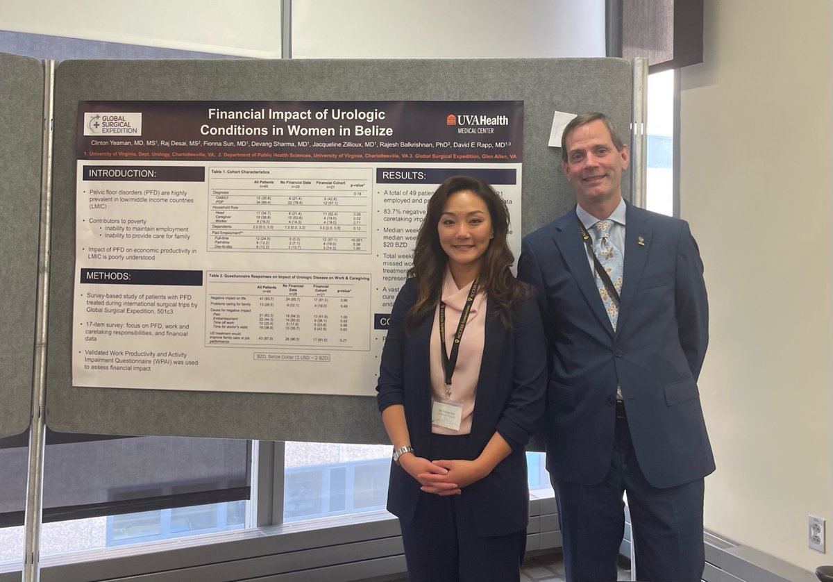 UVA Urology (@uvaurology) on Twitter photo What a terrific time at the 2022 ACCESS Symposium: Strengthening Global Health Efforts in the COVID Era. 🌎<a href="/Fionna_Sun/">Fionna Sun</a> presented data on the financial impact of urologic conditions in women in Belize. #uva #urology #uvaurology <a href="/VCUHealth/">VCU Health</a> <a href="/uvahealthnews/">UVA Health</a> What a terrific time at the 2022 ACCESS Symposium: Strengthening Global Health Efforts in the COVID Era. 🌎<a href="/Fionna_Sun/">Fionna Sun</a> presented data on the financial impact of urologic conditions in women in Belize. #uva #urology #uvaurology <a href="/VCUHealth/">VCU Health</a> <a href="/uvahealthnews/">UVA Health</a>