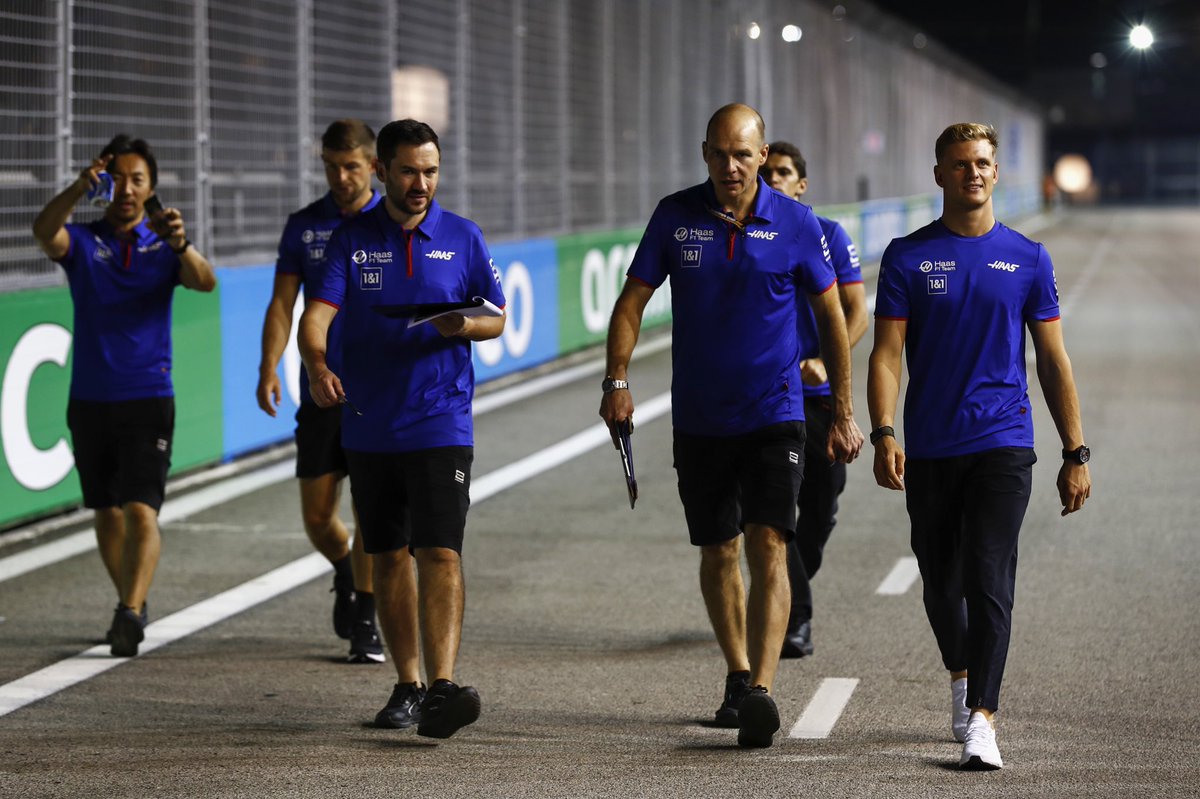 Track walk done ✅ excited about tomorrow. #MSC47