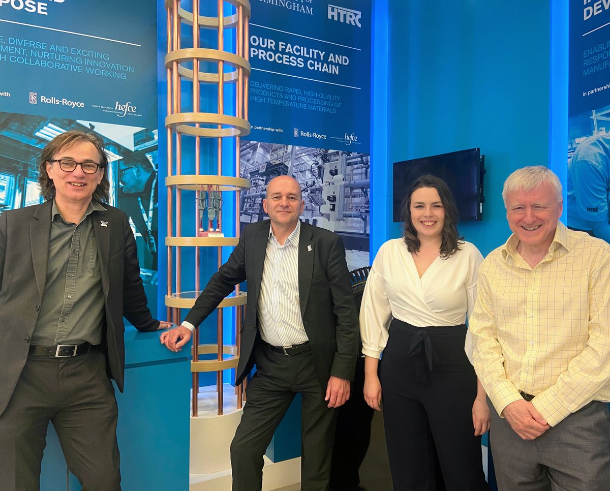 Great news for <a href="/unibirmingham/">Uni of Birmingham</a> and <a href="/RollsRoyce/">Rolls-Royce</a> who have just been announced winners of the <a href="/RAEngNews/">Royal Academy of Engineering</a> Bhattacharyya Award for industry-academia collaboration.
birmingham.ac.uk/news/2022/the-…