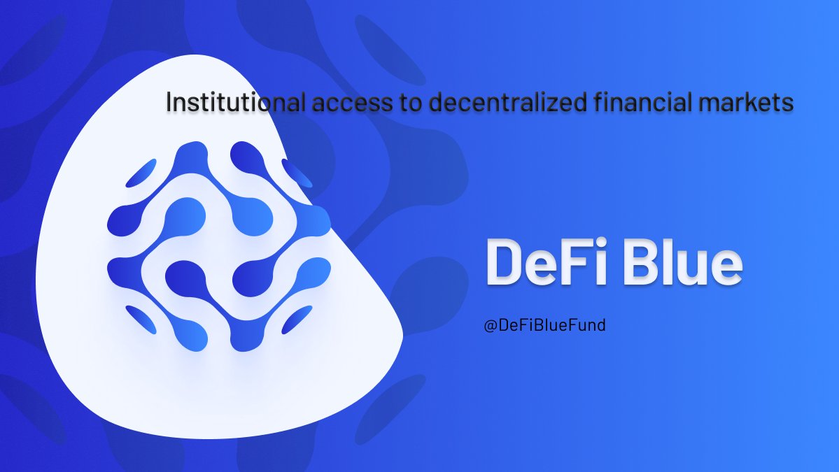 DeFiBlue's tweet photo. π΅ Institutional access to decentralized financial markets? We make it easy.
Follow @DeFiBlueFund to find out more
#DeFiBlue #DeFi https://t.co/g1CRPGKqvM