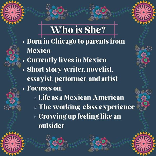 CUAlibraries's tweet image. This week to celebrate 🎉Hispanic Heritage Month🎉 we are taking a look at Sandra Cisneros and some of her works in our collection! Sandra uses her experience as a Mexican American woman growing up in Chicago to fuel many of her works #mullenlibrary #hispanicheritagemonth