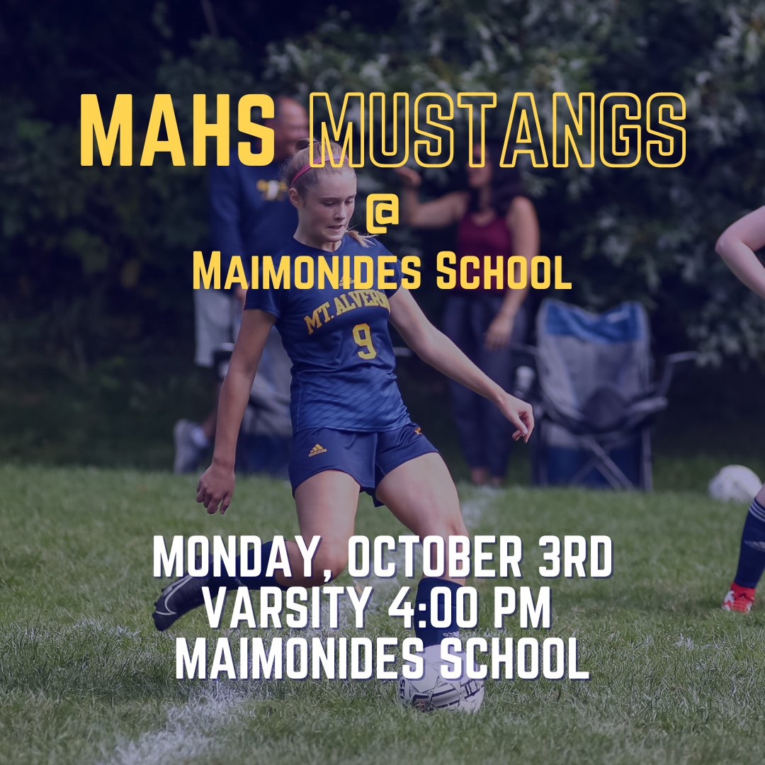 mountalverniahs's tweet photo. Our Varsity soccer girls are on the road today as they get ready to face off against @KolRambam. Game starts at 4:00 pm! We will see you in the fan section! https://t.co/doduMtme9y