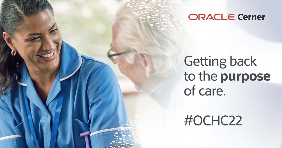 OracleHealth's tweet photo. Have you registered for #OCHC22?

Next month, we'll gather with some of the brightest minds in healthcare and technology to network, engage and learn from one another in the hopes of transforming care delivery.

View our agenda and reserve your spot today: https://t.co/XIh1Y1mlCM https://t.co/o2SF3Ck61l