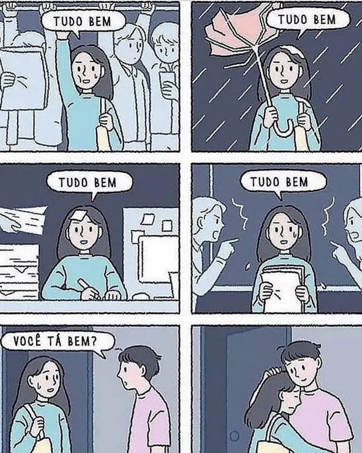 só nos seus abraços encontro a paz que o mundo me tira