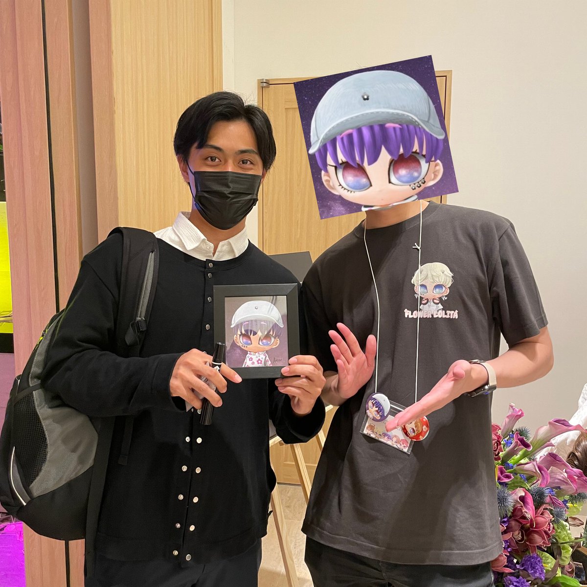 quinn18rm's tweet photo. 全部好きなプロジェクト✨
実際にプロジェクトを行なっている運営さんと話せる機会は貴重だし、さらに応援し続けたいと思える方々でした‼️
めっちゃくちゃ楽しかった😆😆😆
普段ツイートしないけどソレホドヨカッタ❗️

#NFTARTTOKYO #flowerlolita #edo2022 #megami https://t.co/o0t5A3NK2R