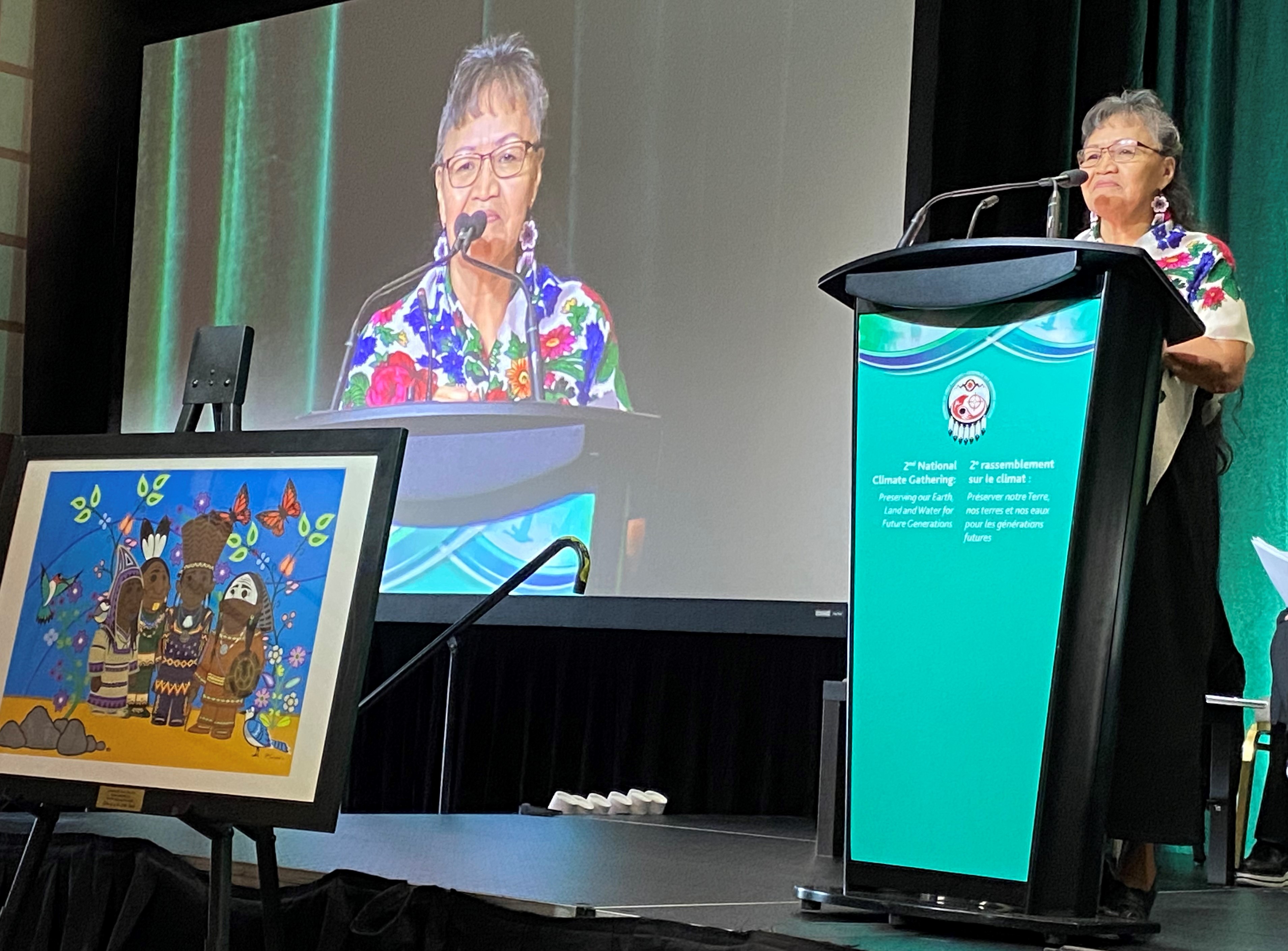 AFN on Twitter "Keynote speaker Vuntut Gwitchin Elder Lorraine Netro