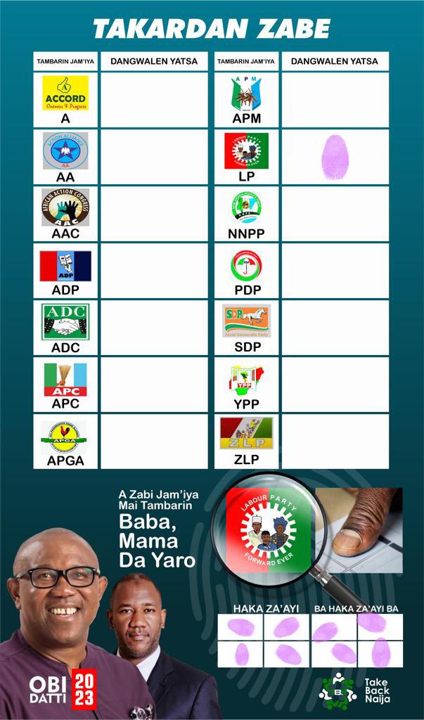 UchePOkoye's tweet photo. Spread this across!
Vote for Peter Obi! https://t.co/M675kJECnq