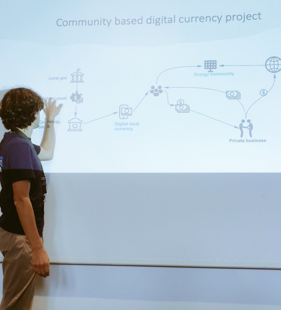 Carlos Cadena (@papaclimatico) on Twitter photo I even started developing a project for a community-based currency based on distributed ledger technology (i.e. block chain) for my hometown, with the Ecological Economist from the <a href="/GDFAlliance/">Green Digital Finance Alliance</a> <a href="/pietrovisetti/">Pietro Visetti</a> #MedellínPeso #PesoDeMedellin I even started developing a project for a community-based currency based on distributed ledger technology (i.e. block chain) for my hometown, with the Ecological Economist from the <a href="/GDFAlliance/">Green Digital Finance Alliance</a> <a href="/pietrovisetti/">Pietro Visetti</a> #MedellínPeso #PesoDeMedellin
