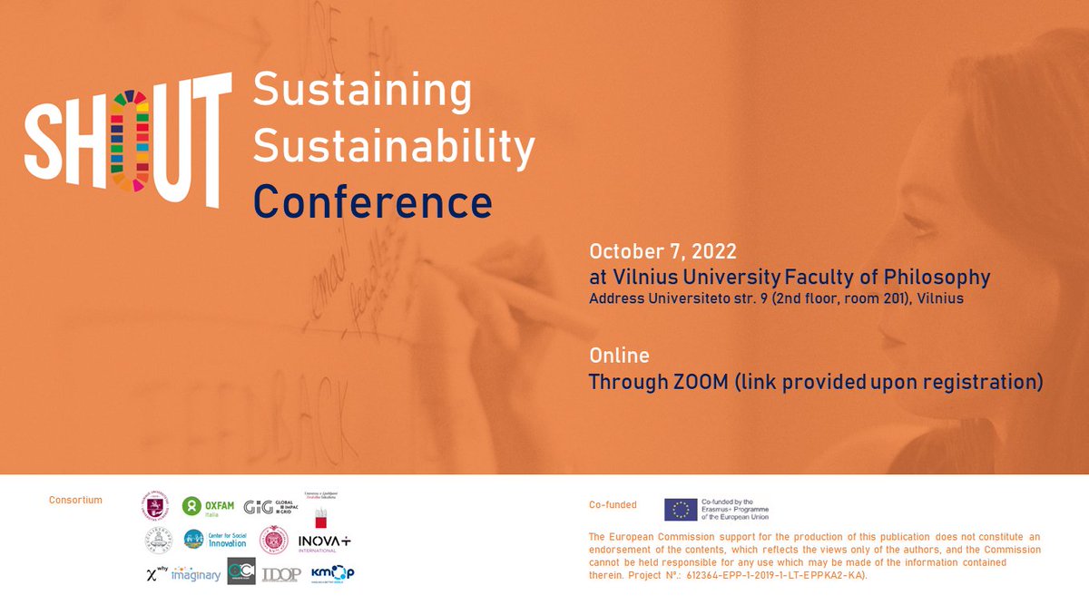 Get to know the programme for our conference "Sustaining Sustainability" happening next week cutt.ly/rVZP6rH
Join us and register here: cutt.ly/AVlWD0T